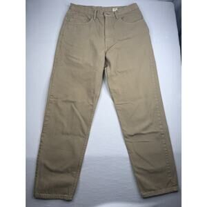 Levis 550 Jeans Mens 34x32 (32x30) Khaki Tan Relaxed Fit Made in USA 1997